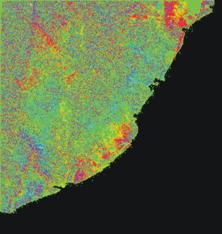 差分 干涉相位圖像